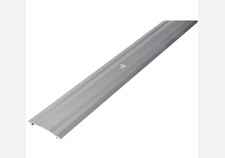 Silver Cover Strip For Carpet Or Vinyl Door Bar Trim | 0.9m (3ft) | Metal