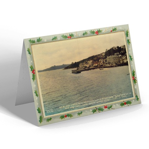 Xmas notelet vintage - xmas,