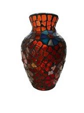 Stained glass mosaic flower - stained,