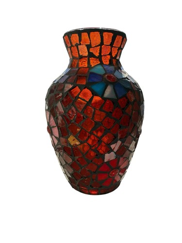 Stained glass mosaic flower - stained,