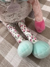 Doudou Et Compagnie Paris Bunny Rabbit Floppy Plush Soft Toy