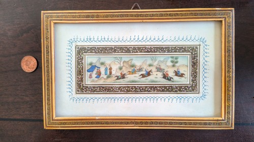 Vintage persian painting - vintage,