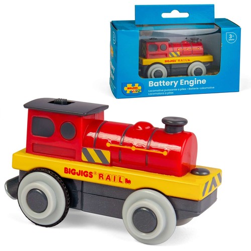 Bigjigs rail mighty red loco - rail,