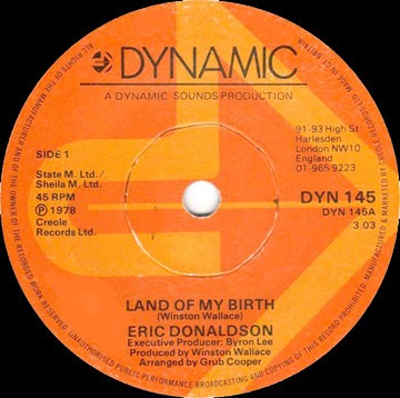 Eric donaldson land of my - donaldson,