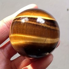Natural Tiger Eye Stone Ball /
