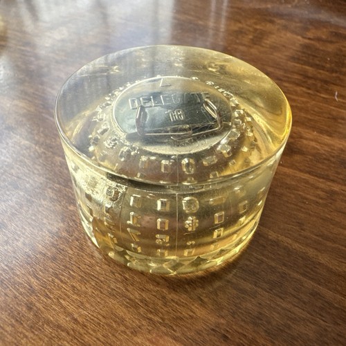 Ibm lucite cube paperweight - ibm,