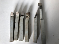 Set of 6 Large Lathe/Shaping Cutting Tools - Good quality.