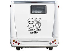 WD Car Decal Grandma & GRANDPA