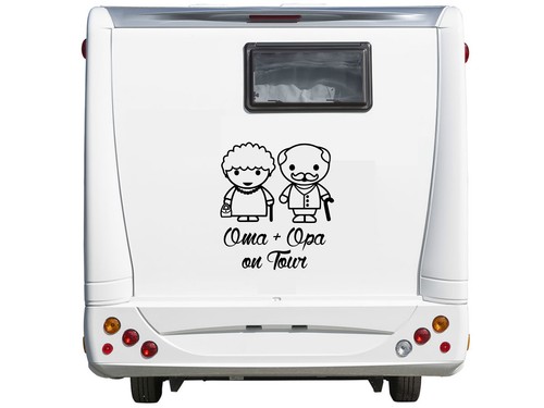 Car decal grandma grandpa - wd, &