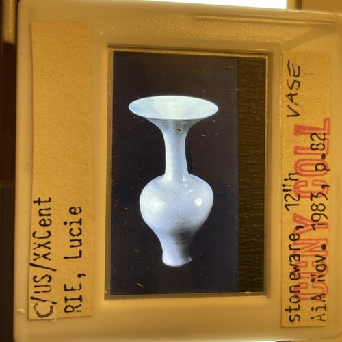Lucie rie stoneware - lucie, vase”
