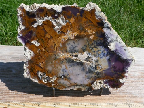 Tcr amethyst sage plume - amethyst, agate