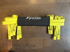 Precision Flat Yellow Agility Hurdles Set Of 6 Speed Training