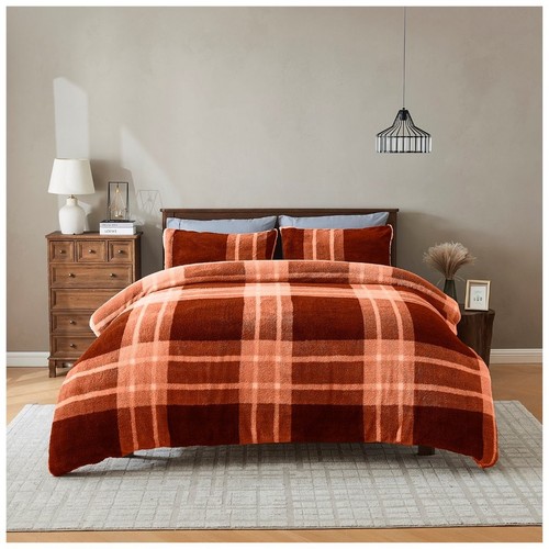 Teddy fleece liam checked - fleece,