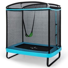 7FT Kids Trampoline w/Swing