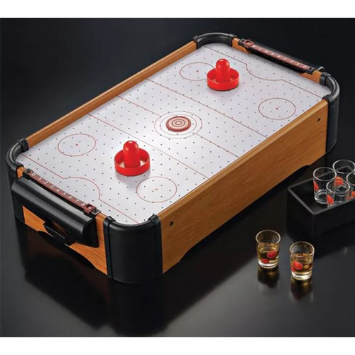 Portable tabletop air hockey - portable,