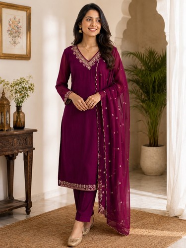 Kurti set salwar suits piece - kurti, 3