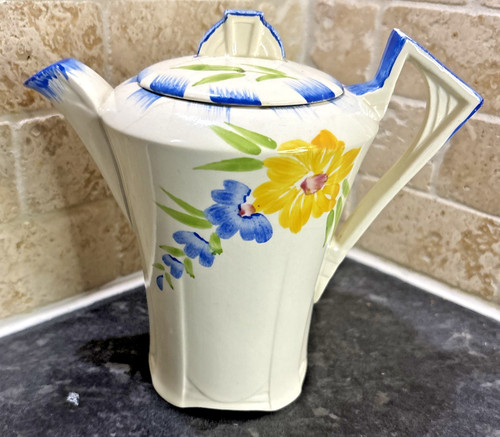 Vintage art deco meadow - vintage, sweet