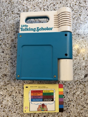 Vintage little talking scholar - talking,