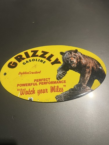Grizzly gasoline usa enamel - gasoline,