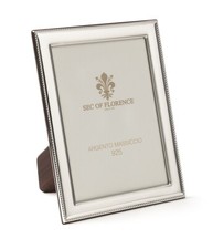 10x8”in Hallmarked Solid 925 Sterling Silver Photo Frame 7316/20x25 wood back UK