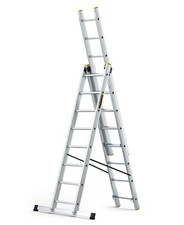 PRO Aluminum 3-Section Ladder