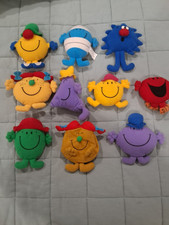 10 mcdonalds mr men plush toys