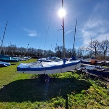 GP14 Sailing Dinghy  With Road