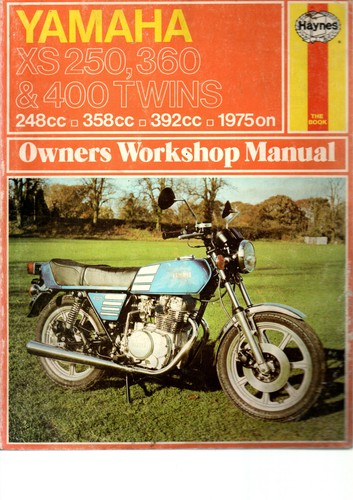 Haynes yamaha 250 - yamaha, xs