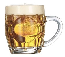 2 X Dimple Half Pint Tankards