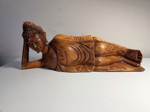 Hand carved natural wooden - carved,