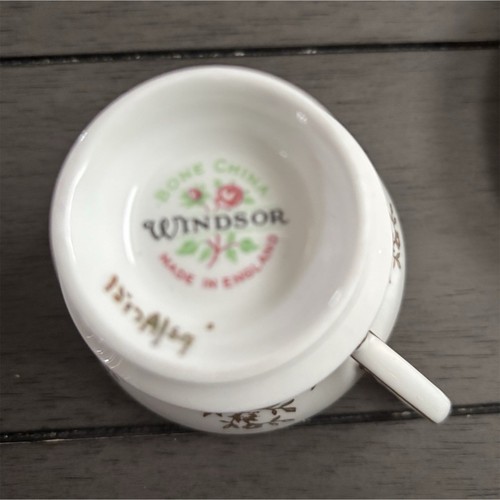 Windsor bone china white round - bone,