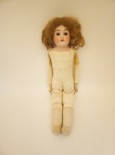 Antique kid leather - , doll