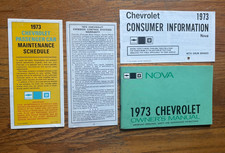 1973 Chevrolet Nova Owner’s