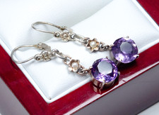 Antique silver drop - antique,