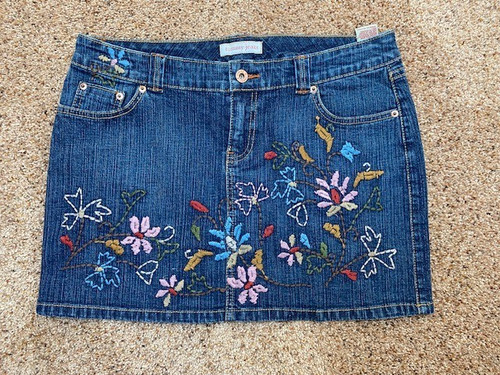 Tommy jeans embroidered floral - jeans,