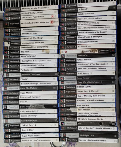 Sony playstation ps2 games - sony,