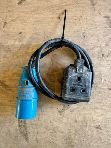 Generator fly lead single 240v - single,
