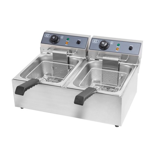 Ace 10l double electric fryer - ace,
