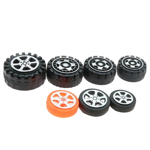 Plastic wheel rims rubber - &,