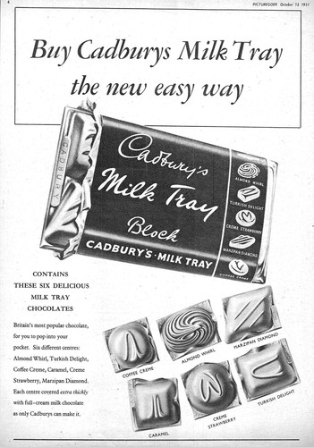 1951 advert for cadbury - 1951, milk