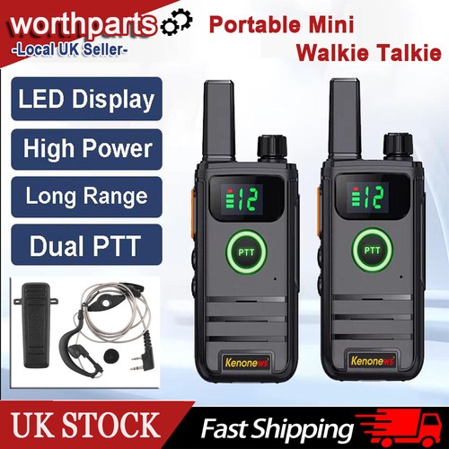 Mini walkie talkie 6800mah - walkie,