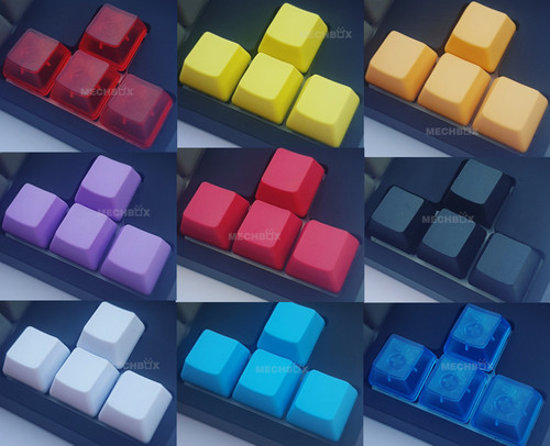 Blank wasd arrow keycap set - wasd,