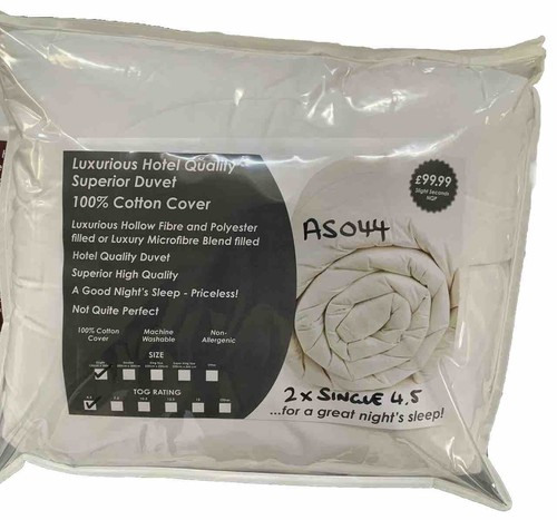 Job lot single duvet - x,