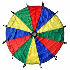 Kids Play Parachute Rainbow Parachute Toy Tent Game for Children Gymnastic