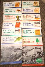 1963 complete year RAILWAY MODELLER MAGAZINE 12 issues