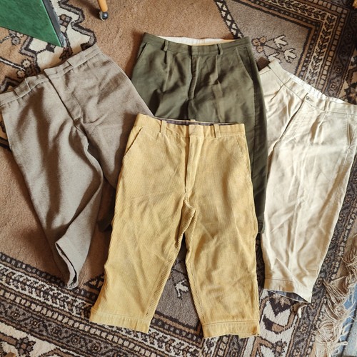 Lot vintage shooting - lot, trousers