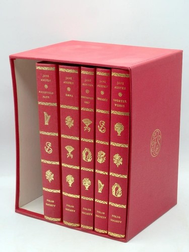 Folio society jane austen 5 - -,