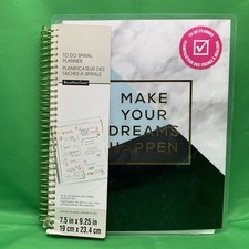 Recollections To Do List Spiral Planner Undated 7.5”x9.25” Scratches on Cover