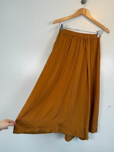 Toast skirt size orange rust - size,
