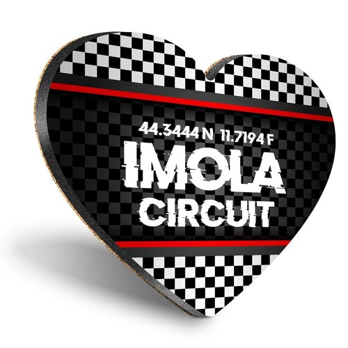 Heart mdf coaster imola - mdf,
